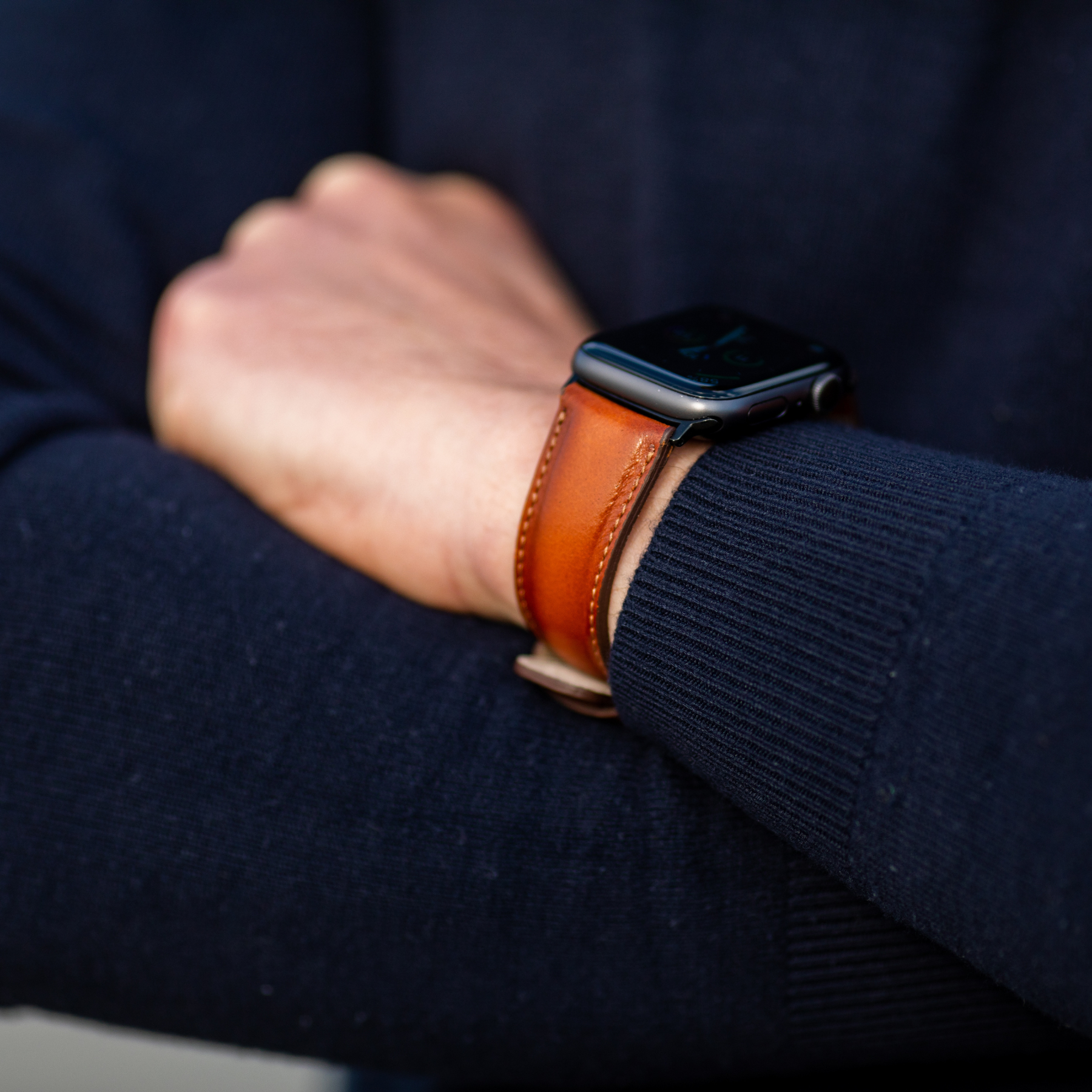 Leren Bandje Apple Watch