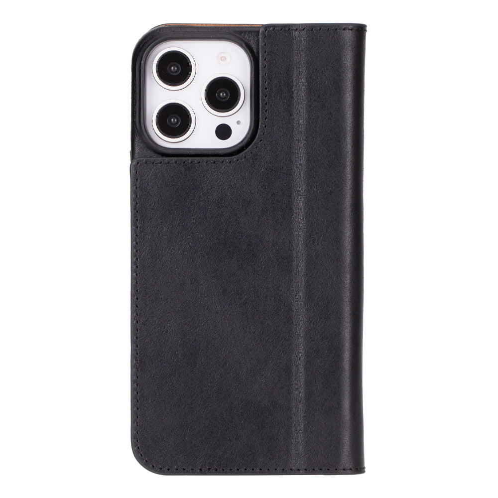 Premium Leather Folio Case for iPhone 16 Pro Max