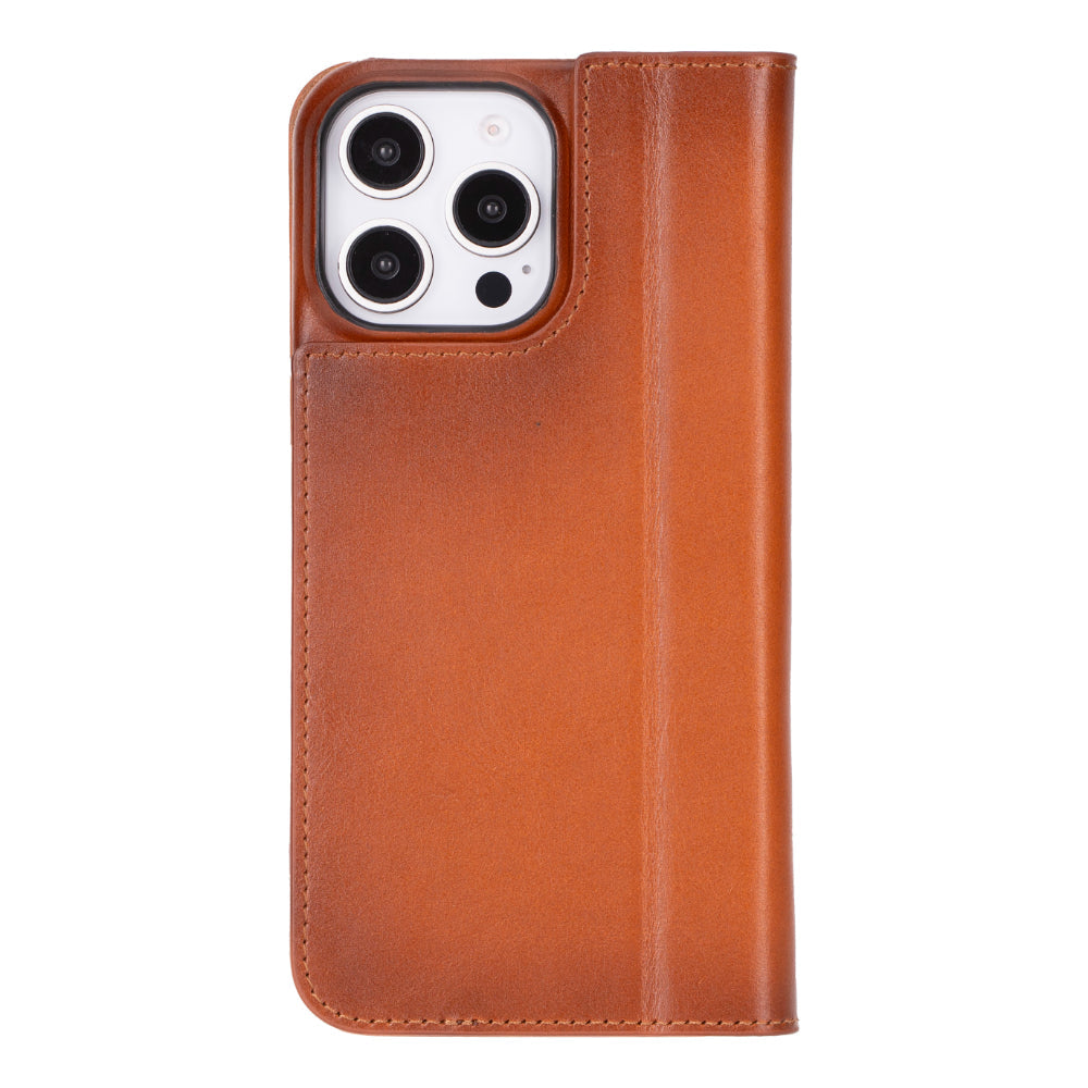 Premium Leather Folio Case for iPhone 16 Pro Max