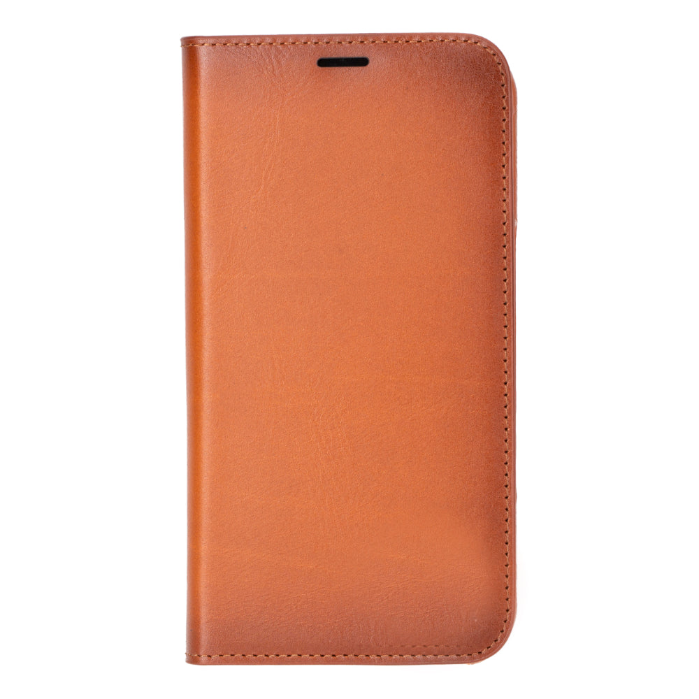 Premium Leather Folio Case for iPhone 16 Pro