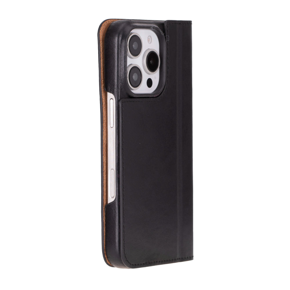 Premium Leather Folio Case for iPhone 16 Pro Max