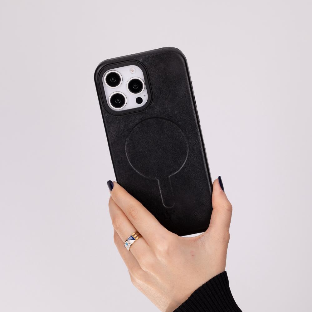 Leather case for iPhone 16 Pro Max