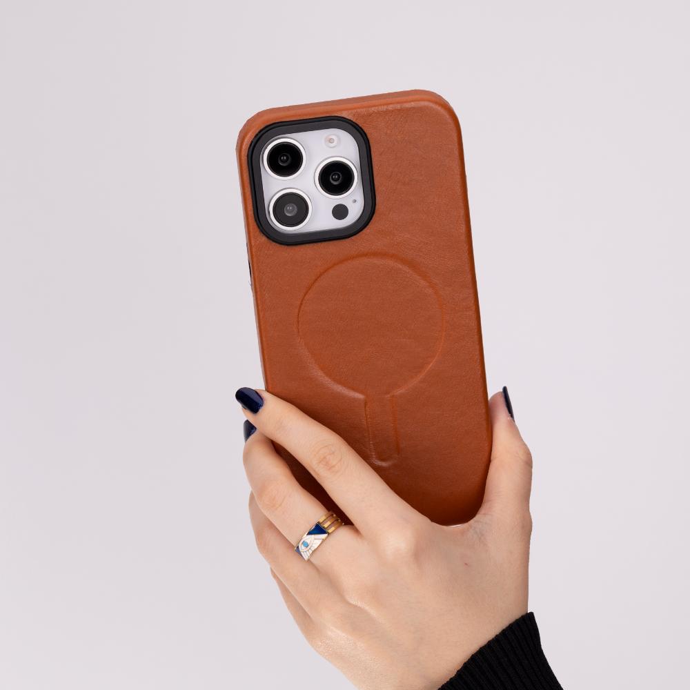 Leather case for iPhone 16 Pro Max