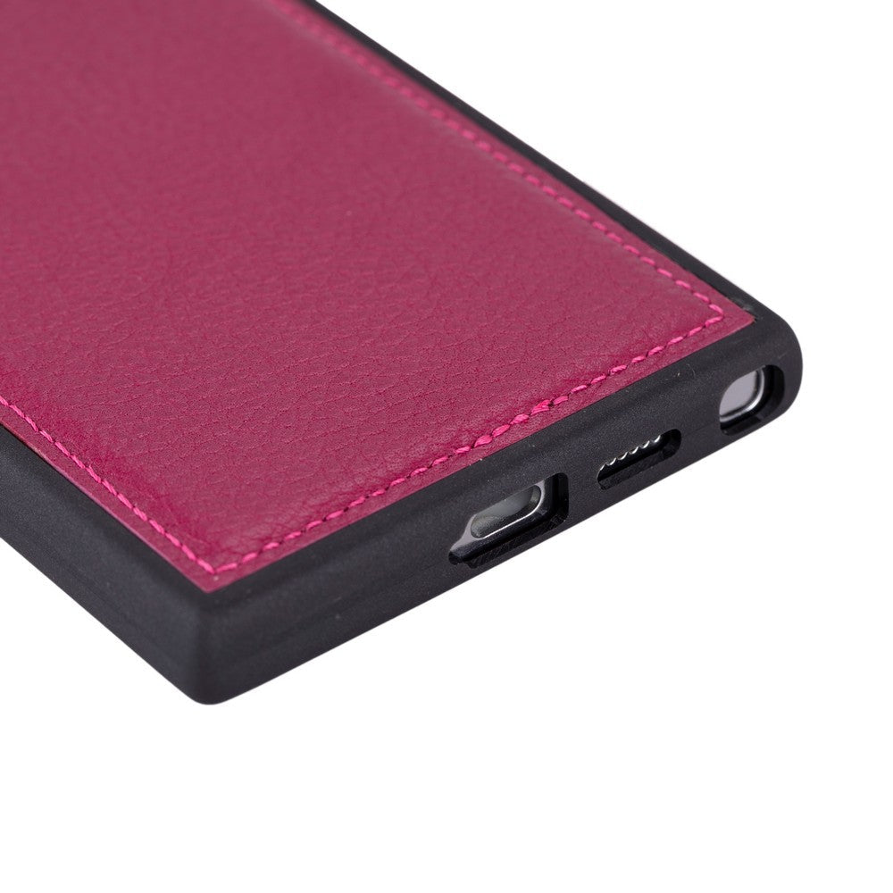 Flex Cover Samsung-Serie Echtleder-Rückseite / FXC