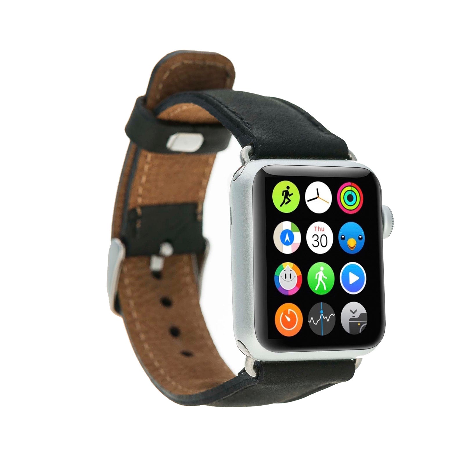 Classic Style Genuine Leather Apple Watch Band 