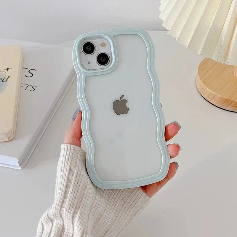iPhone Hoesje met Zachte Golvende Lijnen