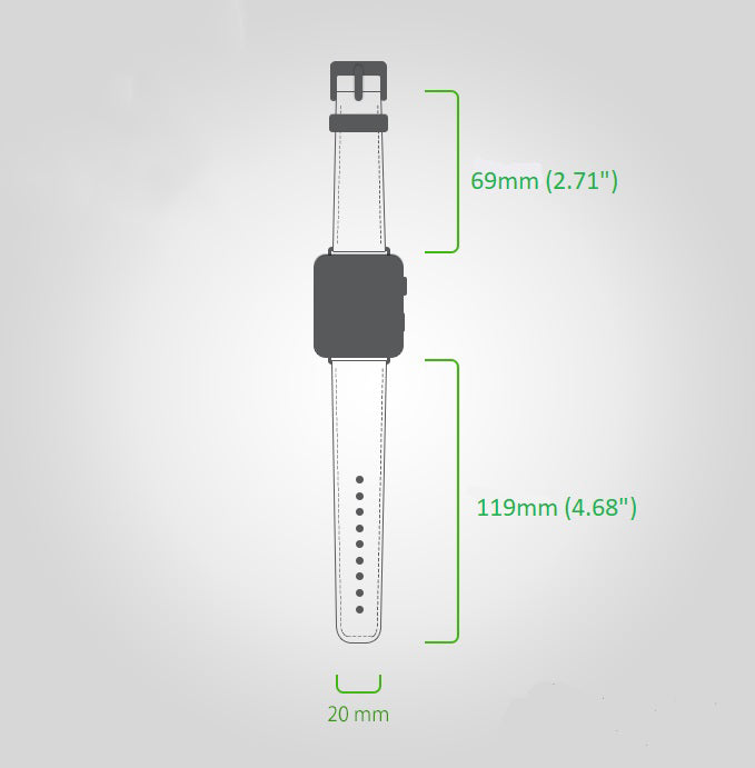 Classic Style Genuine Leather Apple Watch Band 
