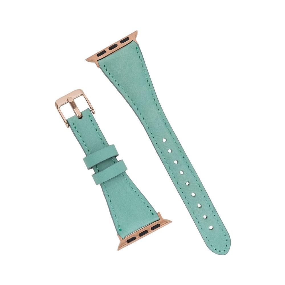 Classic Slim Style Genuine Leather Apple Watch Band 