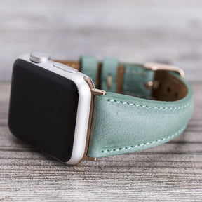 Classic Slim Style Genuine Leather Apple Watch Band 