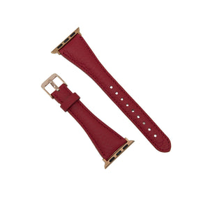Classic Slim Style Genuine Leather Apple Watch Band 