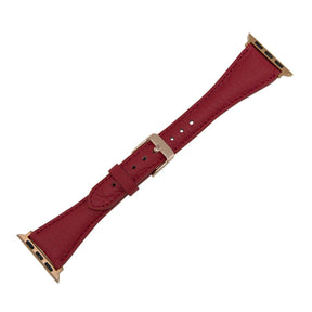 Classic Slim Style Genuine Leather Apple Watch Band 