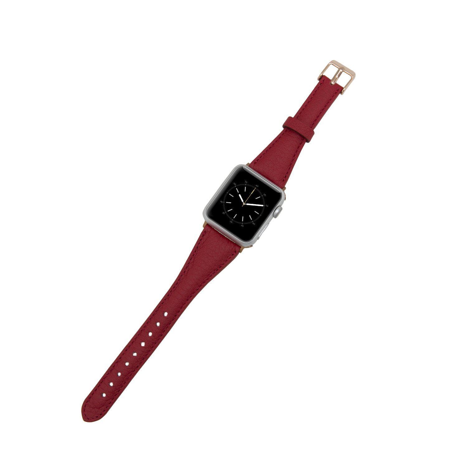 Classic Slim Style Genuine Leather Apple Watch Band 