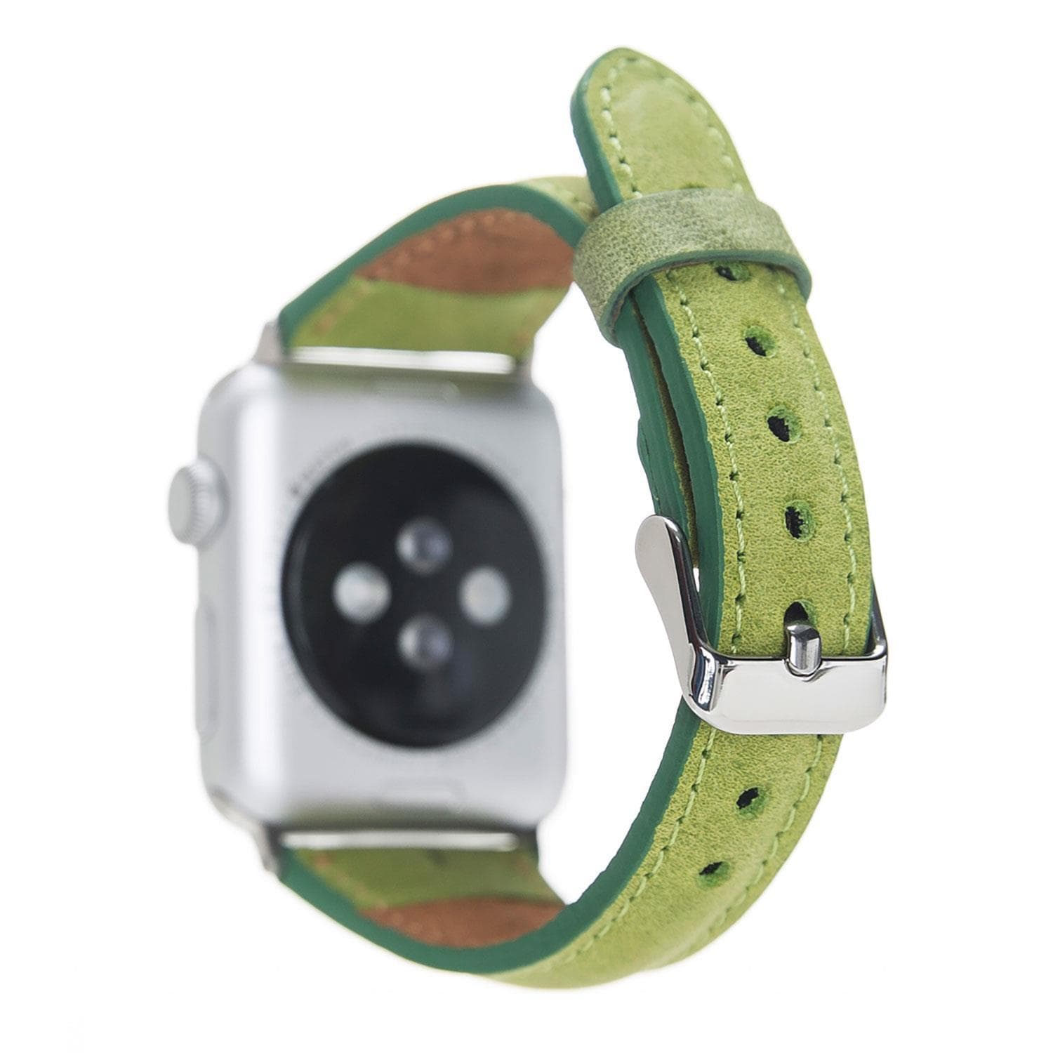 Classic Slim Style Genuine Leather Apple Watch Band 