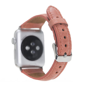 Classic Slim Style Genuine Leather Apple Watch Band 