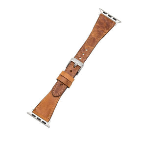 Classic Slim Style Genuine Leather Apple Watch Band 