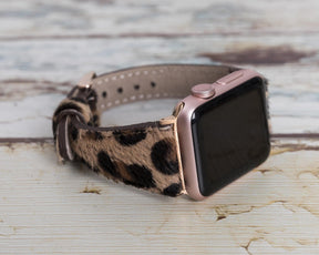 Classic Slim Style Genuine Leather Apple Watch Band 