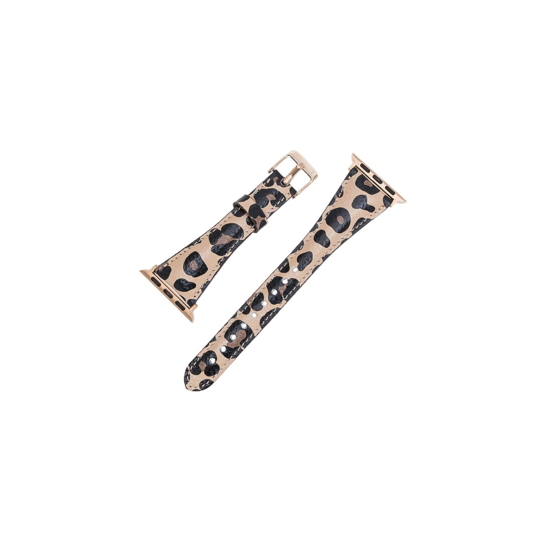 Classic Slim Style Genuine Leather Apple Watch Band 