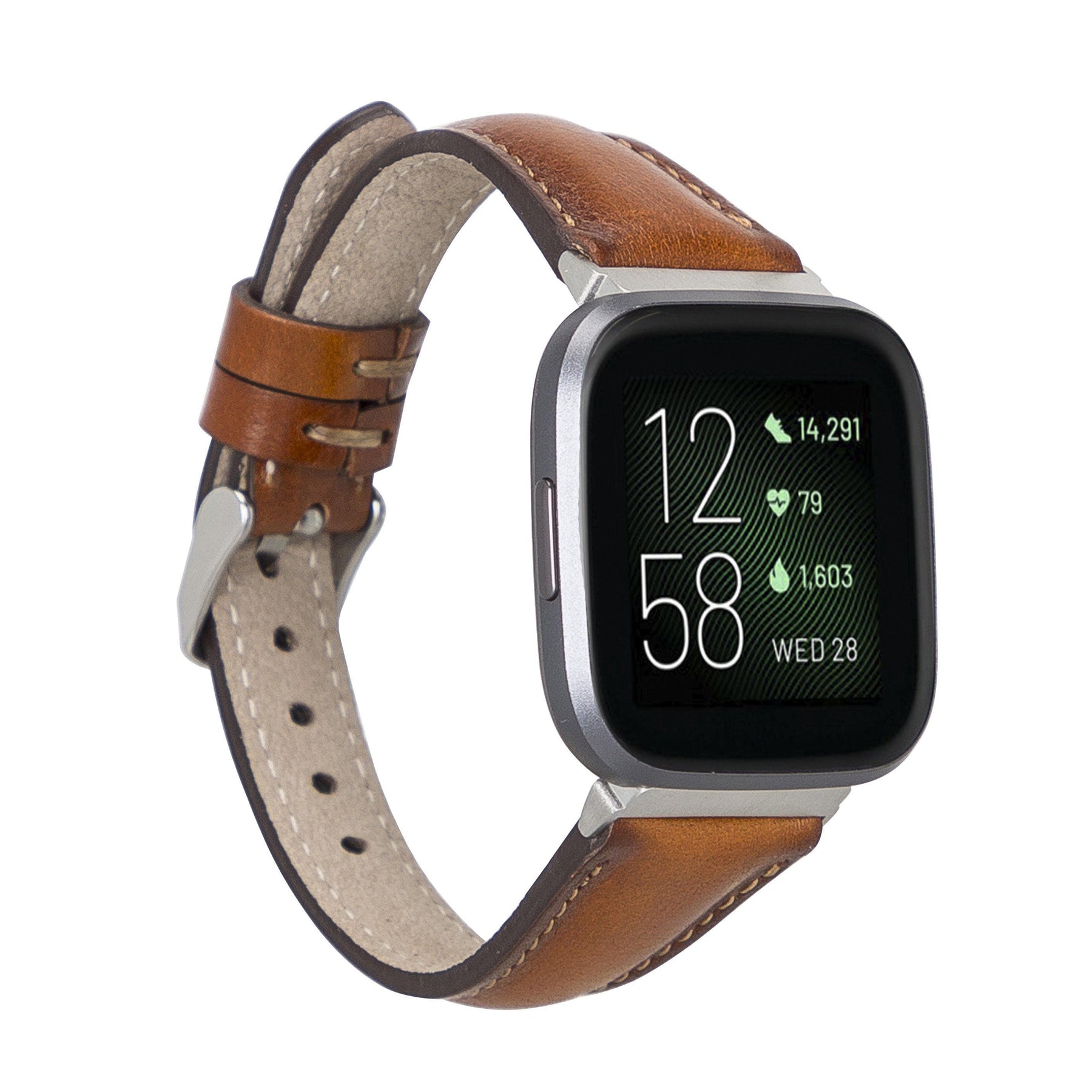 Classic Slim Style Genuine Leather Apple Watch Band 