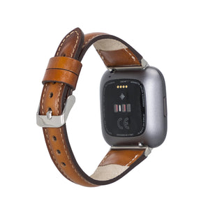 Classic Slim Style Genuine Leather Apple Watch Band 