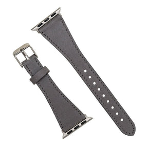 Classic Slim Style Genuine Leather Apple Watch Band 