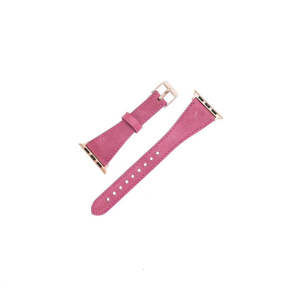 Classic Slim Style Genuine Leather Apple Watch Band 
