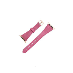 Classic Slim Style Genuine Leather Apple Watch Band 