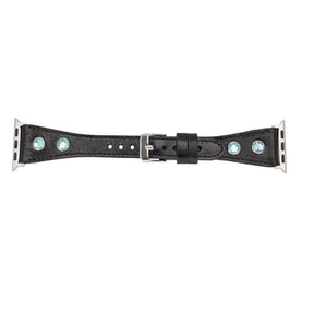 Classic Slim Style Genuine Leather Apple Watch Band 