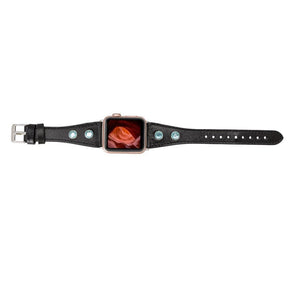 Classic Slim Style Genuine Leather Apple Watch Band 
