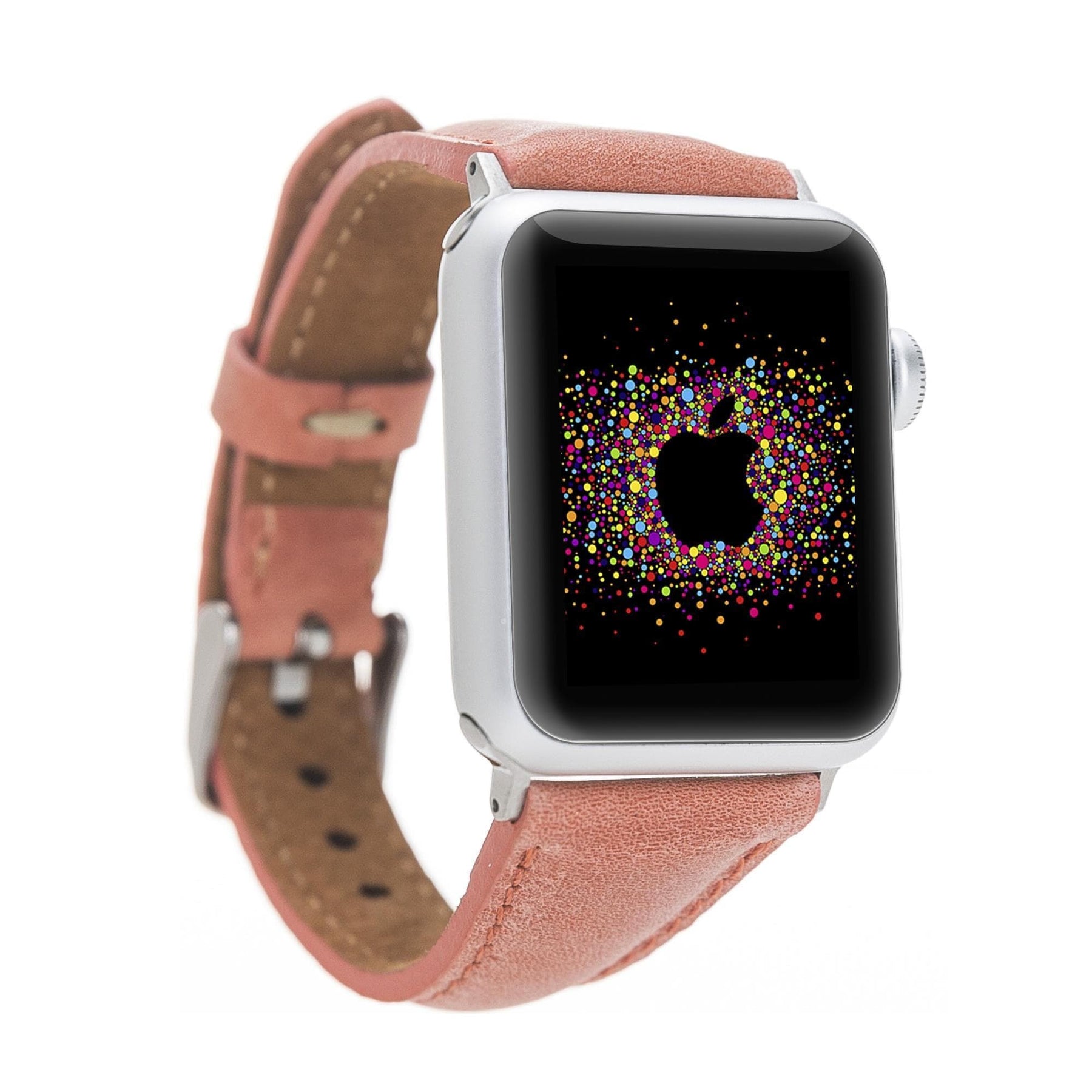 Classic Slim Style Genuine Leather Apple Watch Band 