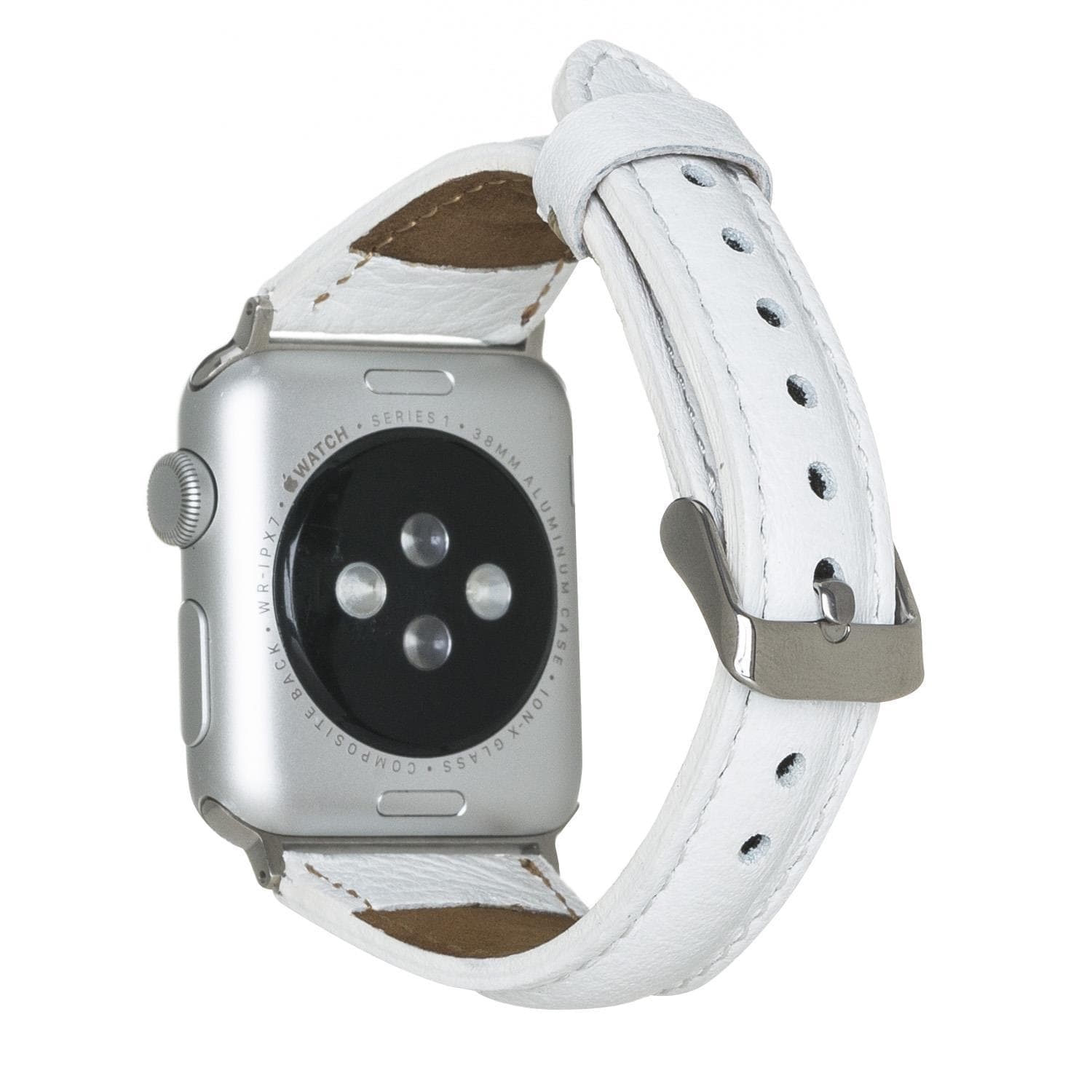 Classic Slim Style Genuine Leather Apple Watch Band 