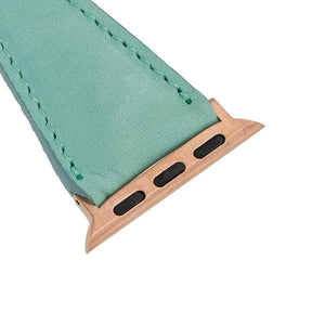 Classic Slim Style Genuine Leather Apple Watch Band 