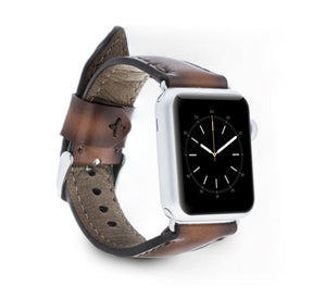 Classic Style Genuine Leather Apple Watch Band 