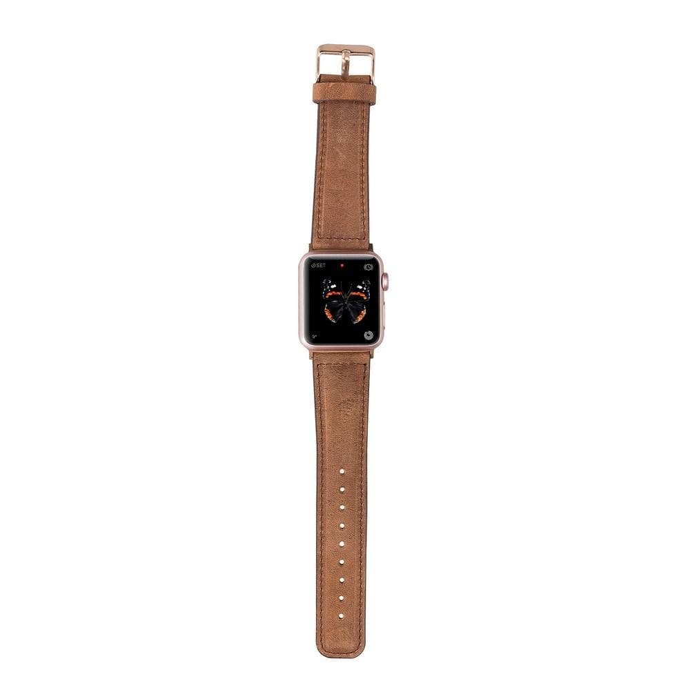 Classic Style Genuine Leather Apple Watch Band 
