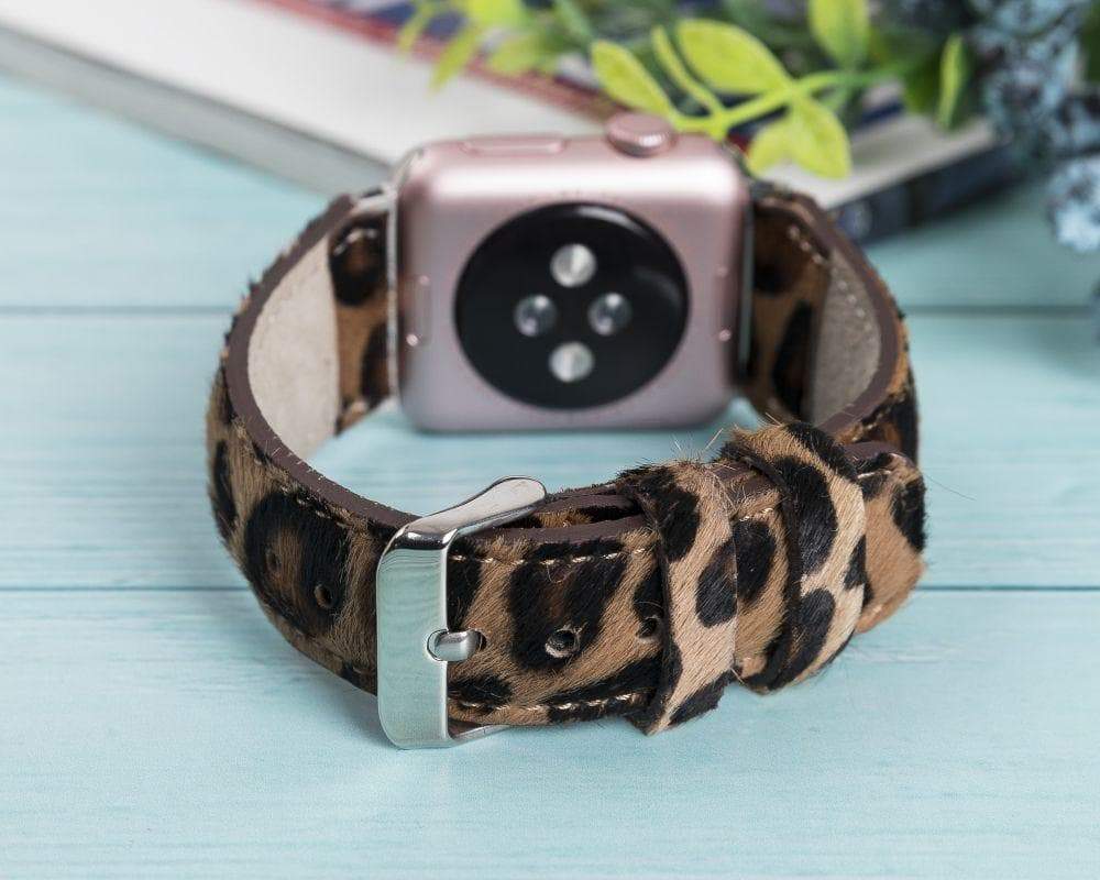 Classic Style Genuine Leather Apple Watch Band 