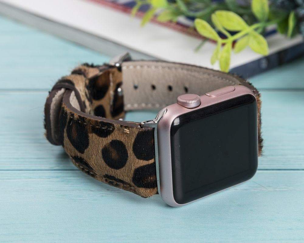 Classic Style Genuine Leather Apple Watch Band 
