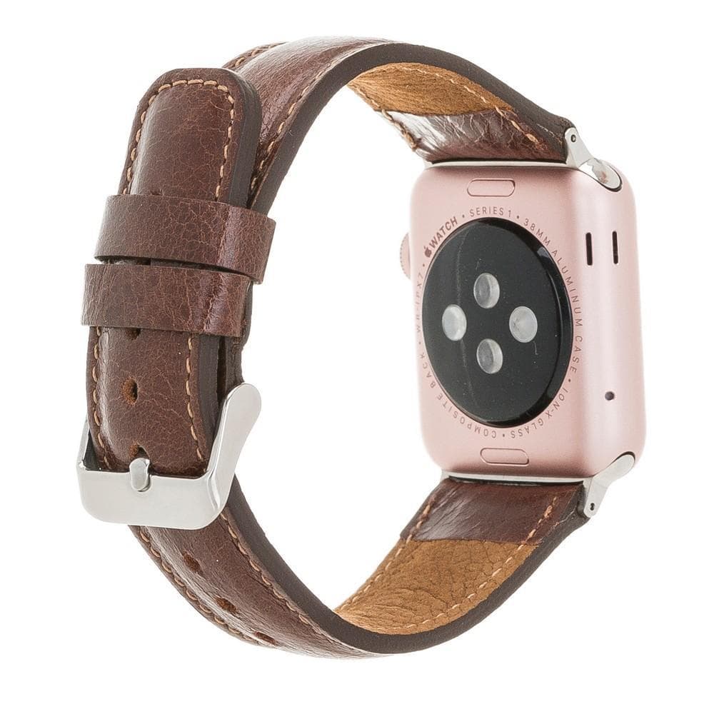 Classic Style Genuine Leather Apple Watch Band 