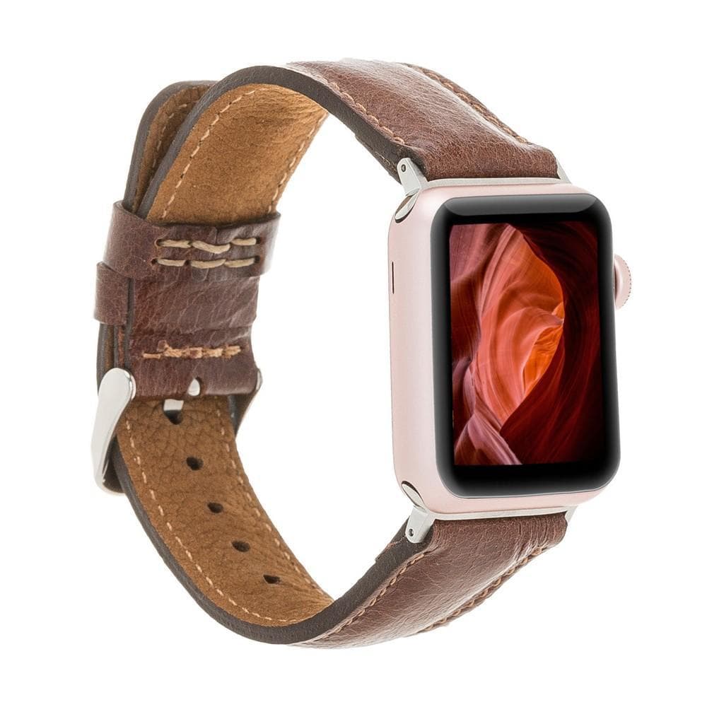 Classic Style Genuine Leather Apple Watch Band 