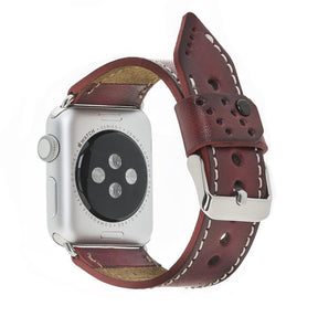 Classic Style Genuine Leather Apple Watch Band 