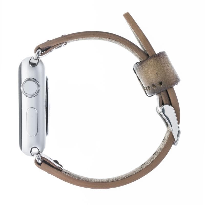 Classic Style Genuine Leather Apple Watch Band 
