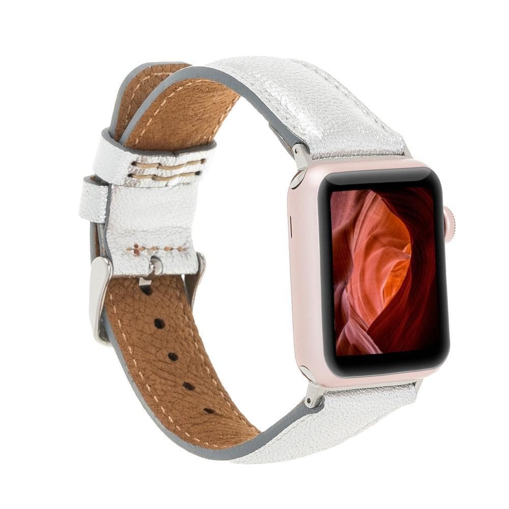 Classic Style Genuine Leather Apple Watch Band 