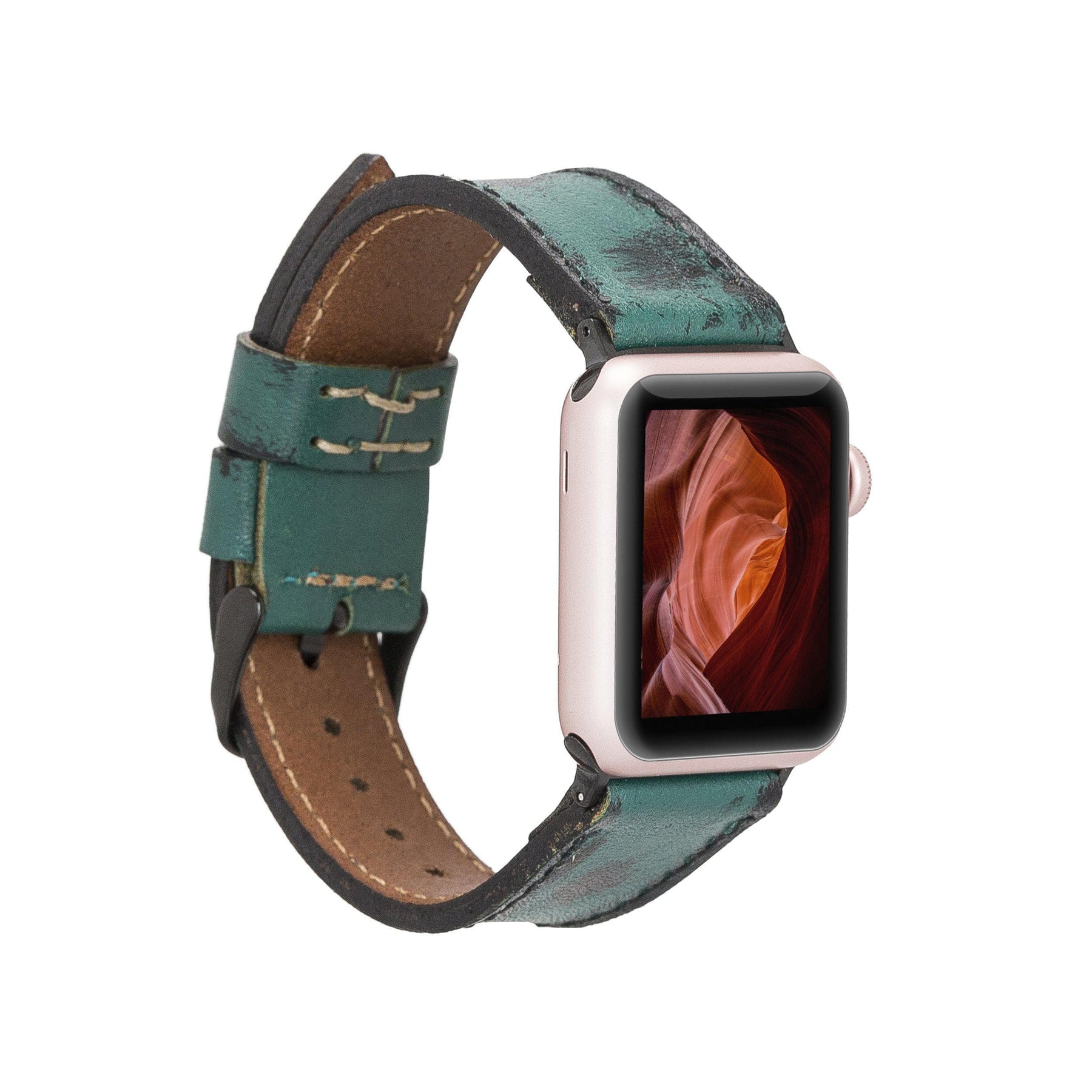 Classic Style Genuine Leather Apple Watch Band 
