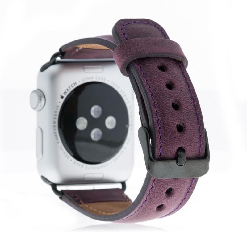 Classic Style Genuine Leather Apple Watch Band 