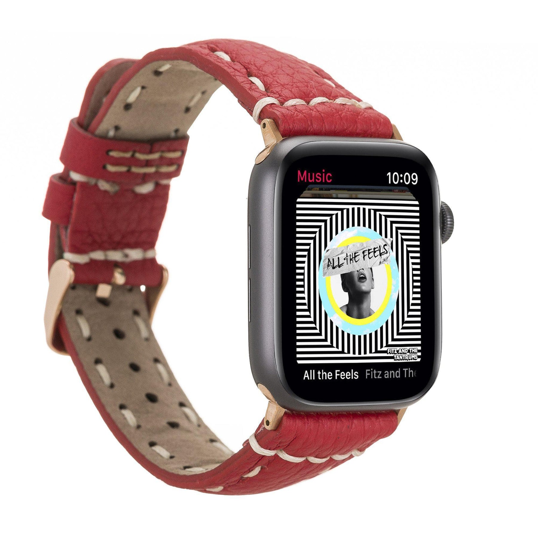 Classic Style Genuine Leather Apple Watch Band 