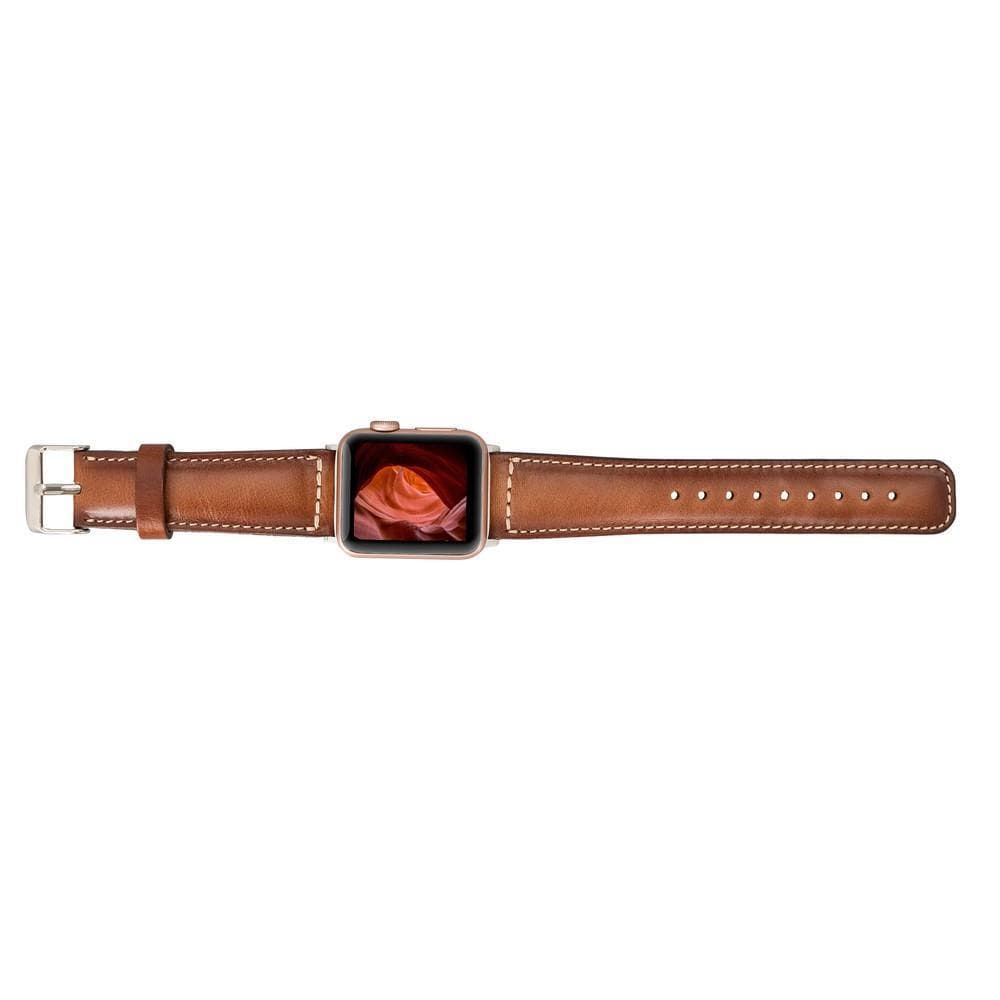 Classic Style Genuine Leather Apple Watch Band 