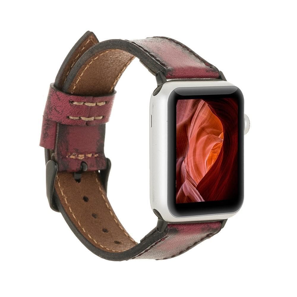 Classic Style Genuine Leather Apple Watch Band 