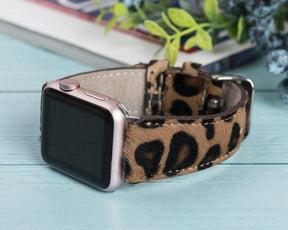 Classic Style Genuine Leather Apple Watch Band 