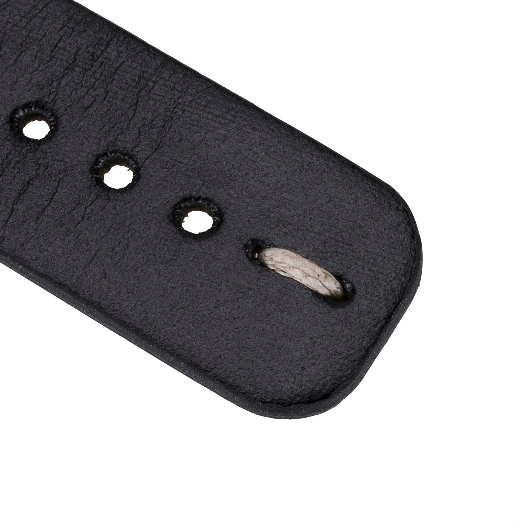 Apple-Watch-Armband aus echtem Leder im Manschettenstil