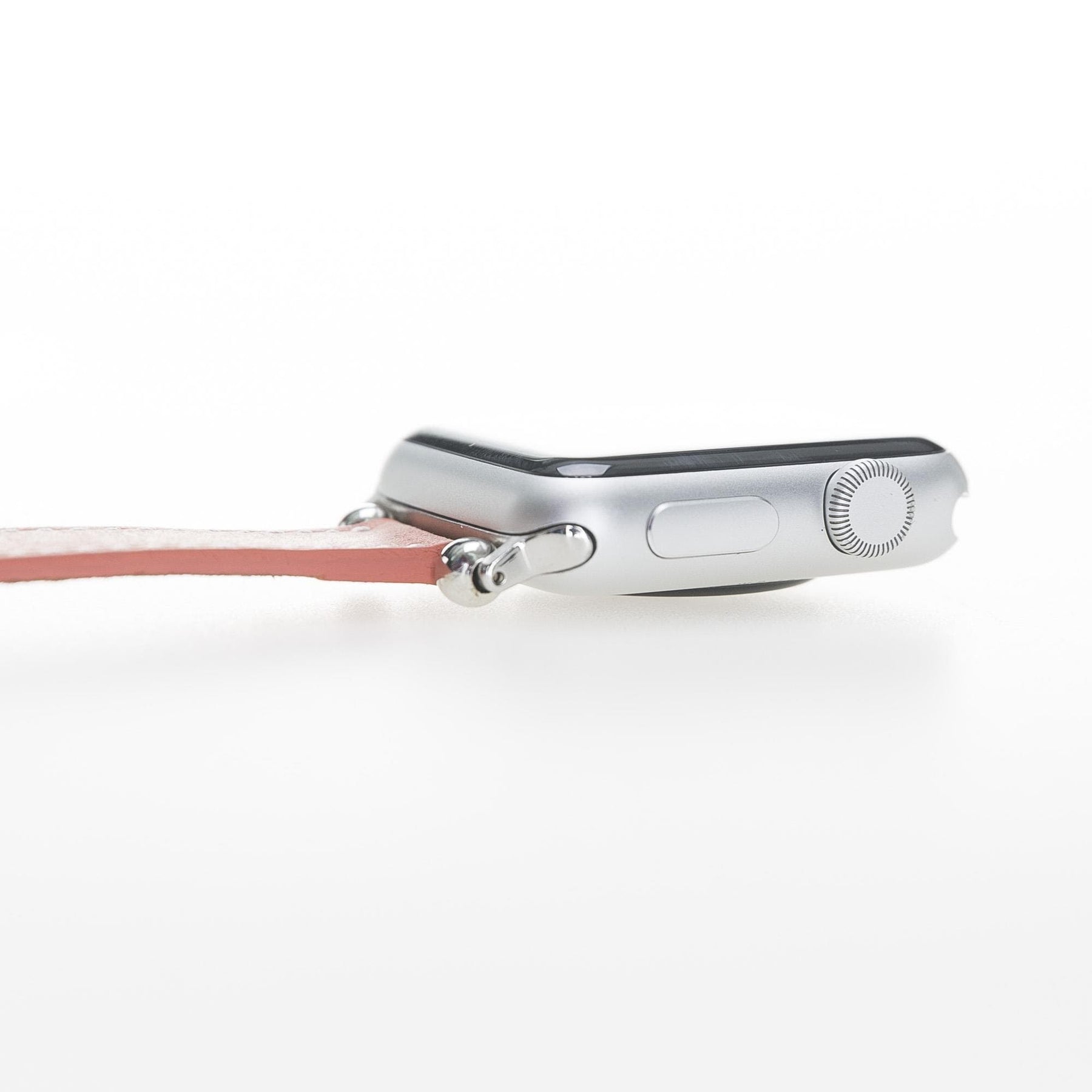 Nahthaftes Apple-Watch-Armband aus echtem Leder im Ferro-Stil