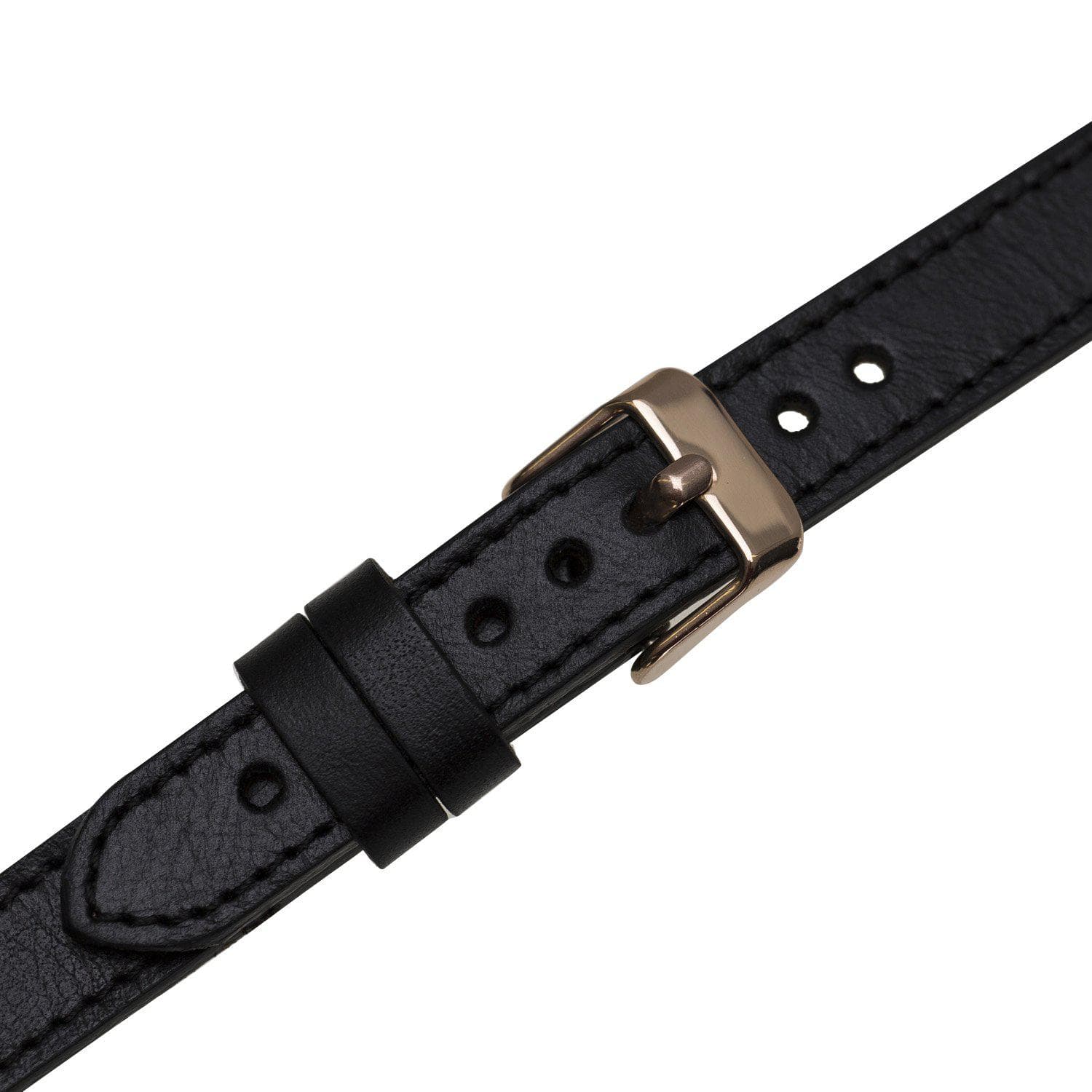 Nahthaftes Apple-Watch-Armband aus echtem Leder im Ferro-Stil