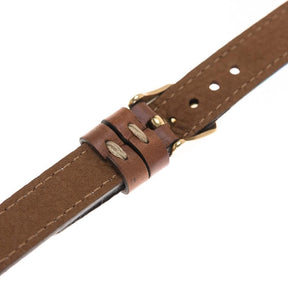 Nahthaftes Apple-Watch-Armband aus echtem Leder im Ferro-Stil